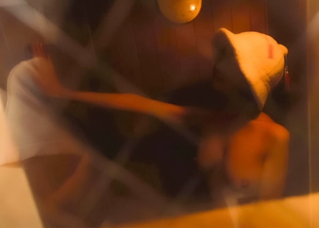 40歳 巨乳 熟女 サウナ 汗だく 336KNB-380